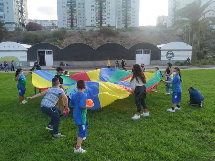 El evento se desarrolló en el espacio comunitario del parque de Las Mil Palmeras (Foto TA)